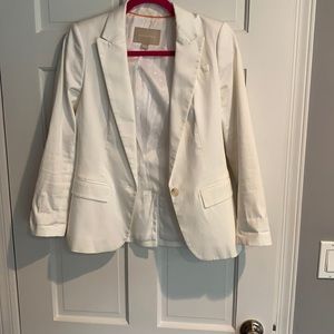 White blazer